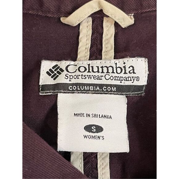 Columbia women’s jacket wine color small - Picture 6 of 6